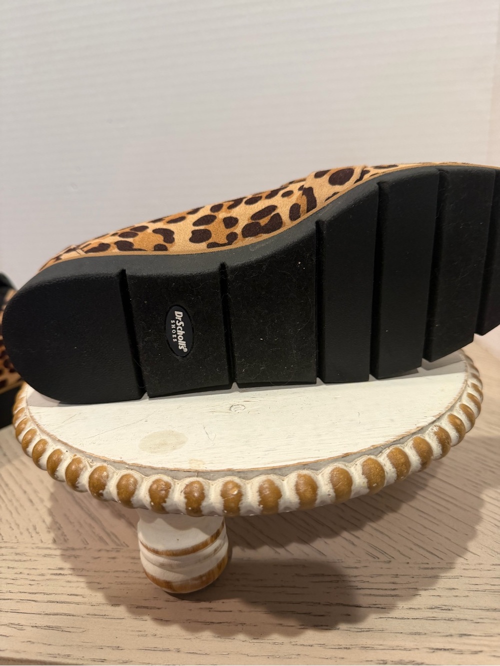 DR. SCHOLLS WOMENS WEBSTER LOAFER * LEOPARD PRINT * NEW* SIZE 7.5 - Picture 6 of 9